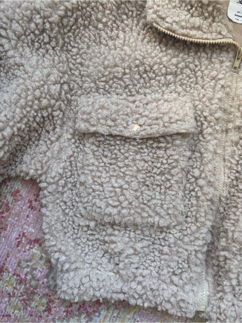 Sadie & Sage \\ teddy zip up jacket - Picture 3 of 8